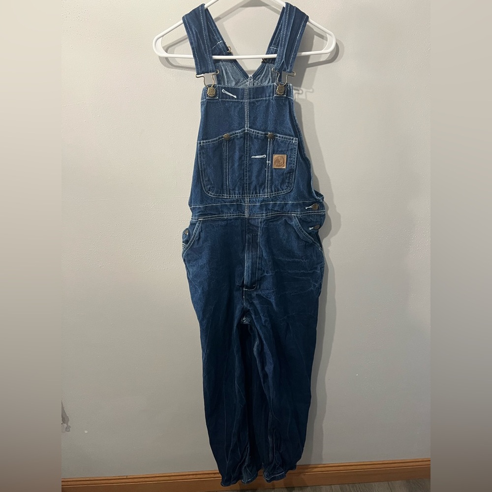 Men's Blue Denim Overalls